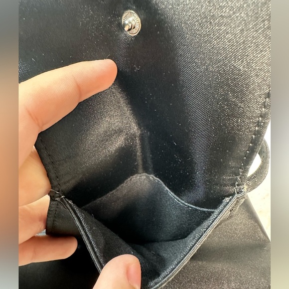 Vintage Nine West Black Triangular Shoulder Bag - Picture 9 of 11